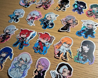FFXIV NPC 2.5" stickers