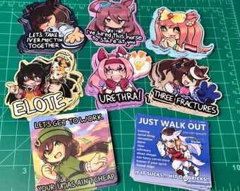 Umamusume Stickers 2.5"