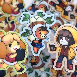ACNH/ACNL 2.5&quot; stickers