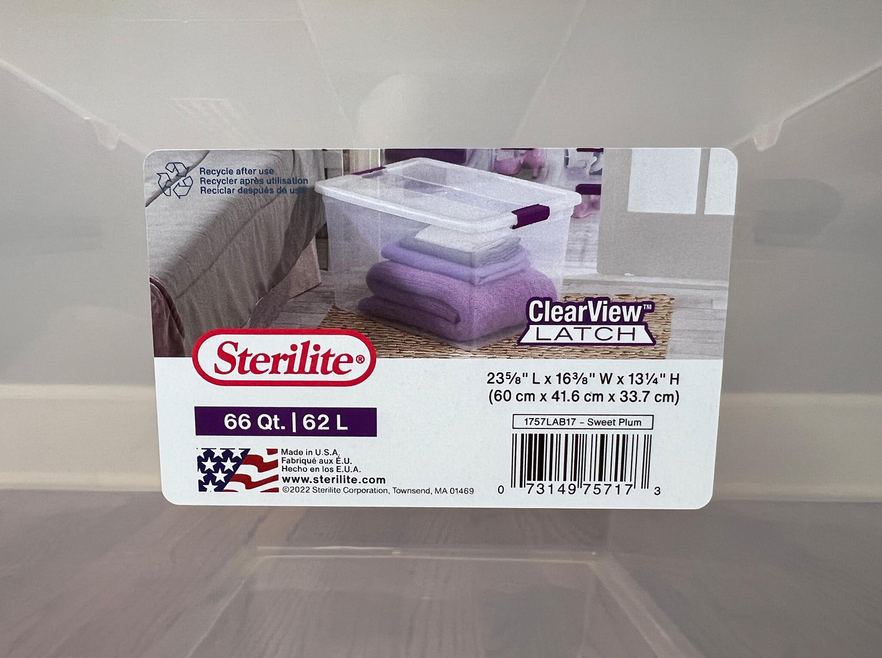 Replacement Latch Handle (2-pack) for Sterilite 1757 Clearview