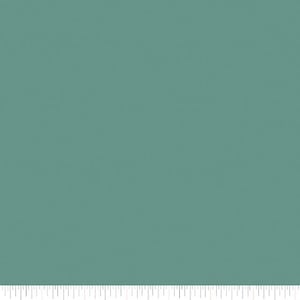 Może przedstawiać: Jednolita tkanina w kolorze morskim o subtelnej fakturze. Obraz zawiera linijkę w calach oraz logo Benartex. Chłodny odcień tkaniny sprawia, że nadaje się ona do różnych projektów krawieckich. Tkanina ma szerokość około 17,78 cm.