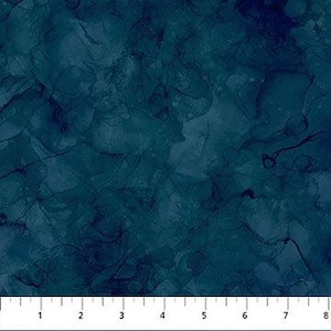 Fox Den - Dark Blue Smooth Texture by Northcott by the yard 4623