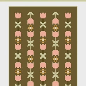 The Tulip Quilt: A physical pattern by Pear Tree Market