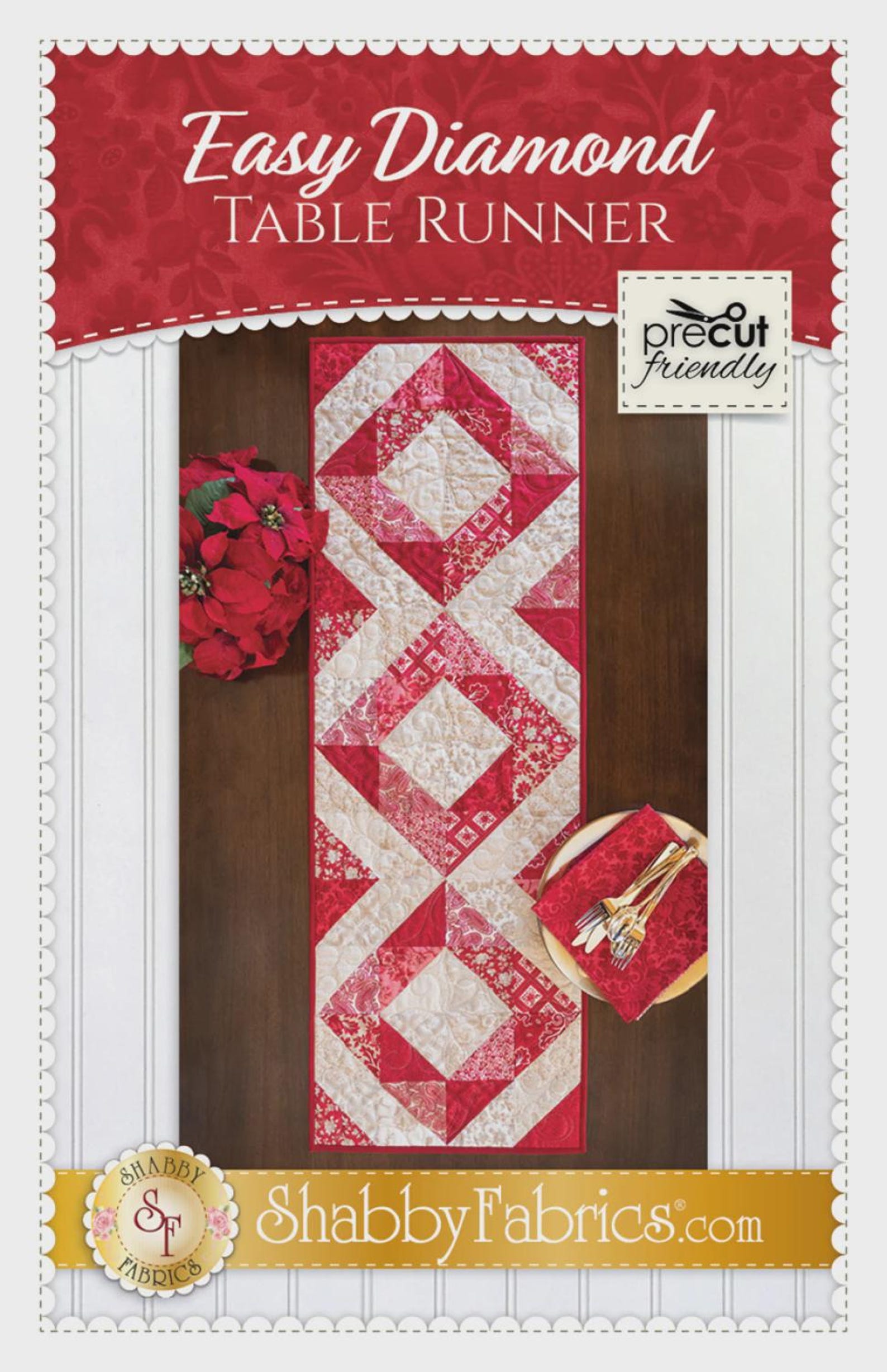 Easy Diamond Table Runner Pattern - Etsy