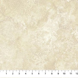 108" Wide Quilt Back - Northcott Stonehenge Flannel - Beige by the yard 3555