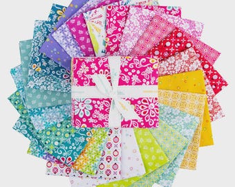 Chasing Rainbows Fat Quarter Bundle | 23 fat quarters | Riley Blake Designs