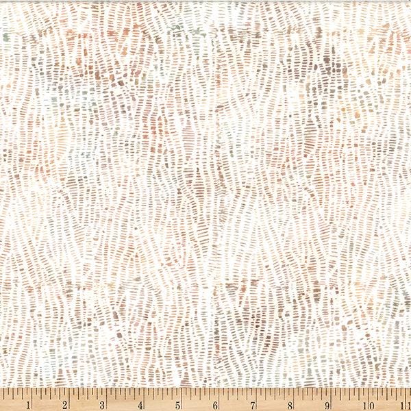 Bali Batik - Lined Texture Wheat by Hoffman by the yard 3313