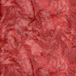 Bali Batik Watercolors - Barn Red by Hoffman by the yard 3897