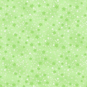AE Nathan Comfy Flannel - Light Green Stars by the yard 4027