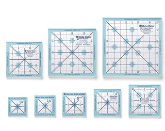 Juego de reglas Cute Cuts Trim-it de Lori Holt de Bee in my Bonnet - 8 reglas