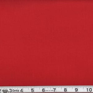 108&quot; Wide Quilt Back - Dream Cotton Poppy Red by the yard 3357