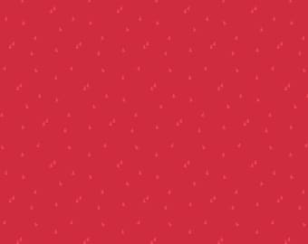 Produits de base saisonniers par mètre - Rouge par Riley Blake 5291