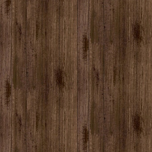 Lodge Life - Wooden Plank Stripe Brown by P&B Textiles by the yard 4135
