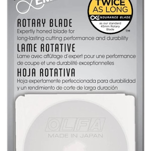 Olfa Endurance Rotary Blade - 1 blade