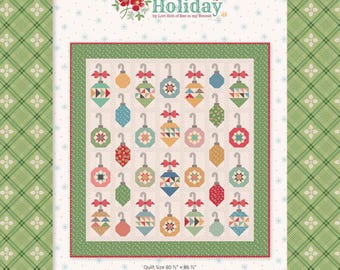 Decorating the Tree Quilt Pattern | Home Town Holiday | Lori Holt