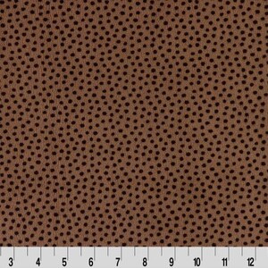 Shannon Fabrics - Extra Wide Dottie Cuddle® Cocoa by the yard 4147