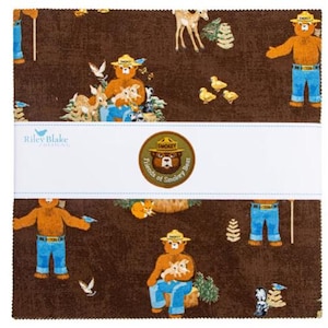 Friends of Smokey Bear - 10-inch Stacker - 42 pieces
