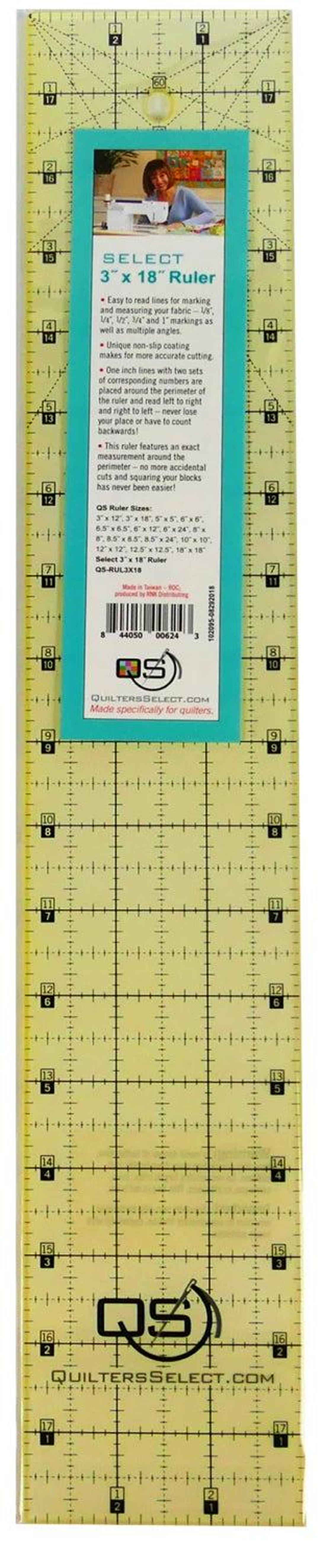 3x18 Ruler Quilter's Select 3