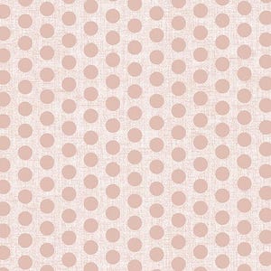 108" Wide Quilt Back - Linen Dot Blush (100% cotton) by Benartex by the yard 4171