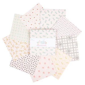 Gentler Times av Lori Holt - 13 cm bakgrundsstaplare - 42 delar