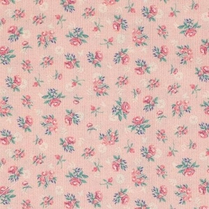 Grandma&#39;s Memories Pink/Green Floral by Choice Fabrics by the YARD