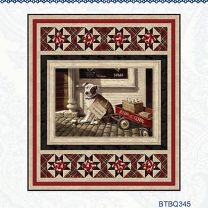 Framed In: A Physical Pattern by Bound to be Quilting