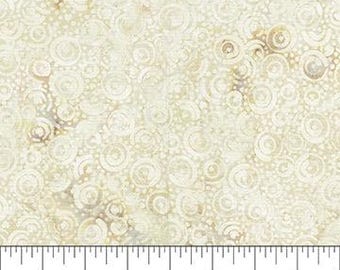 Banyan Classics - Ivory Batik Kreise und Punkte von Northcott 3411