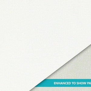 108&quot; Wide Quilt Back - Grain of Color - White on White by the yard 2554