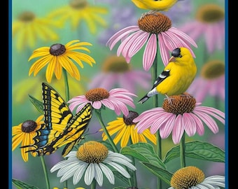 Curious Visitor Panel by Elizabeth's Studio - 24" x 43" 4728