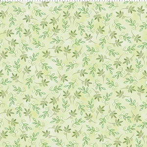 Daydreams by Jason Yenter for In the Beginning - Sprigs Green by the yard 3567
