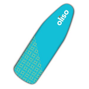 Oliso Ironing Board Cover - Turquoise and Yellow