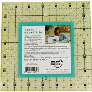 Quilter&#39;s Select 6.5&quot; x 6.5&quot; Ruler