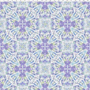 Daydreams by Jason Yenter for In the Beginning - Elegance Blue by the yard 3585