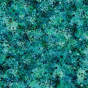 108" Wide Quilt Back - Confetti Digital - Caribbean by the yard 3126