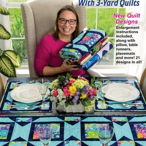 Make It Home with 3-Yard Quilts - A physical pattern book