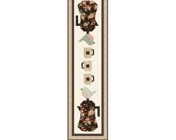 Morning Latte Table Runner Quilt Kit – Designed by Sandy Gervais for ...