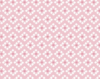 Rodeo Rose - Hellrosa Western Geo von Camelot Fabrics Meterware 4798