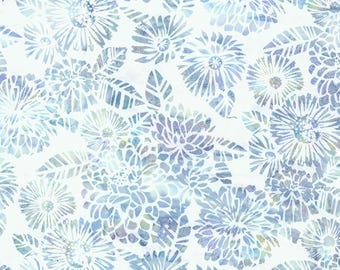 Fabric by the yard - Bali Batik - Seavoia Woodblock by Hoffman 5685