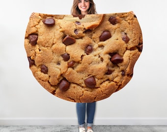 Chocolate Chip Cookie Blanket: Novelty Food Lover Gift