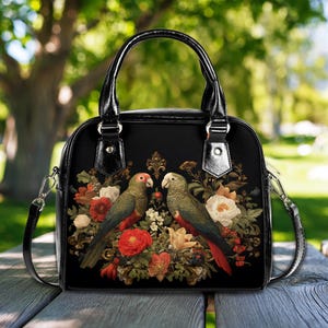 Parrot Lover Handbag, Perfect For Animal Collectors And Nature Lovers, Unique Gift Idea