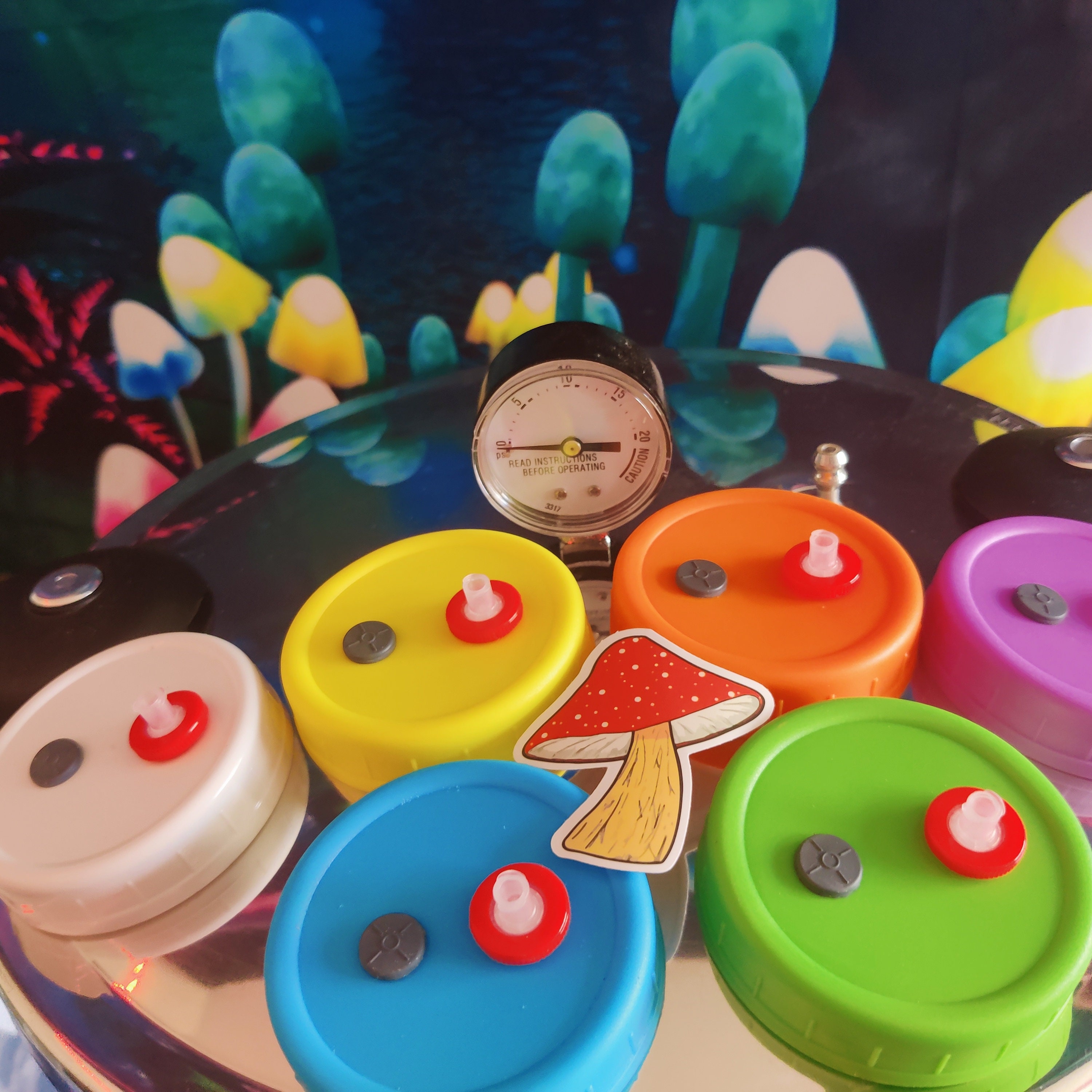 Modified Jar Lids for Pressure Cooker/autoclave Etsy