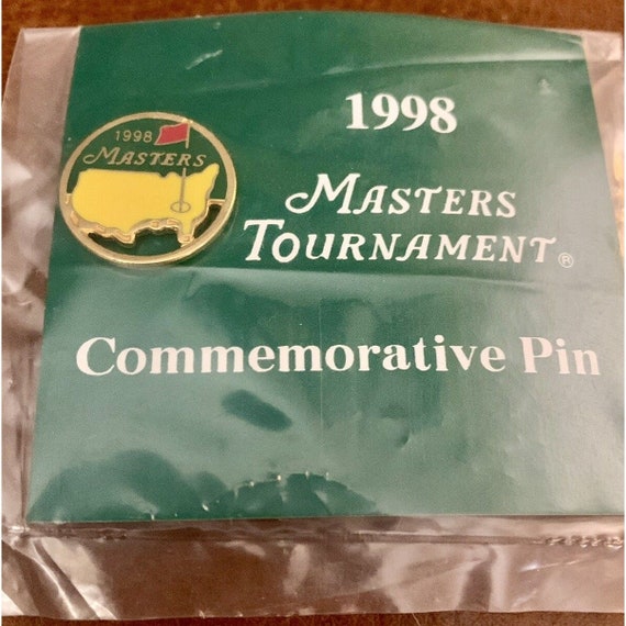 1998 Masters Tournament Commemorative Pin Augusta 