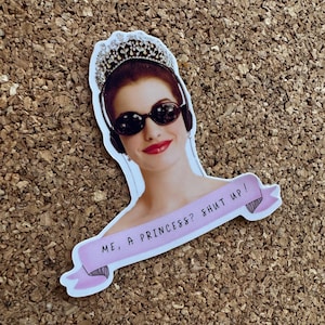 Princess Diaries Gloss Sticker for laptop, waterbottle and more