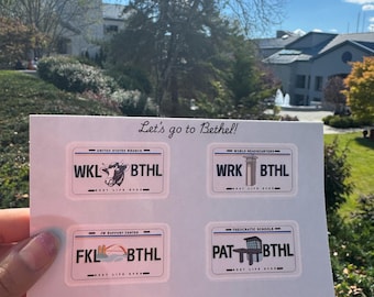 US Bethel Sticker Sheet