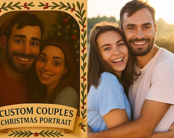 Custom Pixar Style Portrait • Family 3D Cartoon Illustration (Digital Download)