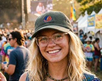 Vintage Corduroy Grateful Dead Hat | Embroidered Steal Your Face Cap
