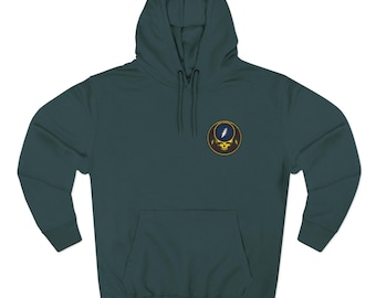 Embroidered "Eyes of the World" Hoodie | Grateful Dead Inspired Fleece Pullover