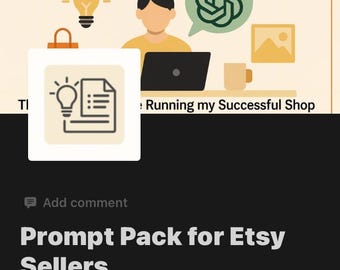 Elevate Your Etsy Game with SEO ChatGPT Prompts - Instant Boost for Listings!