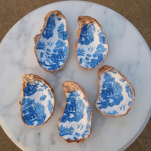 Oyster Shell Jewelry Dish | Decorative Oyster Shell