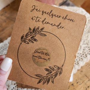 Carte à gratter / Annonce mariage / Bon pour / Annonce grossesse / Cadeau noël ( Mariage, Baptême, Evjf, Anniversaire, Fête )